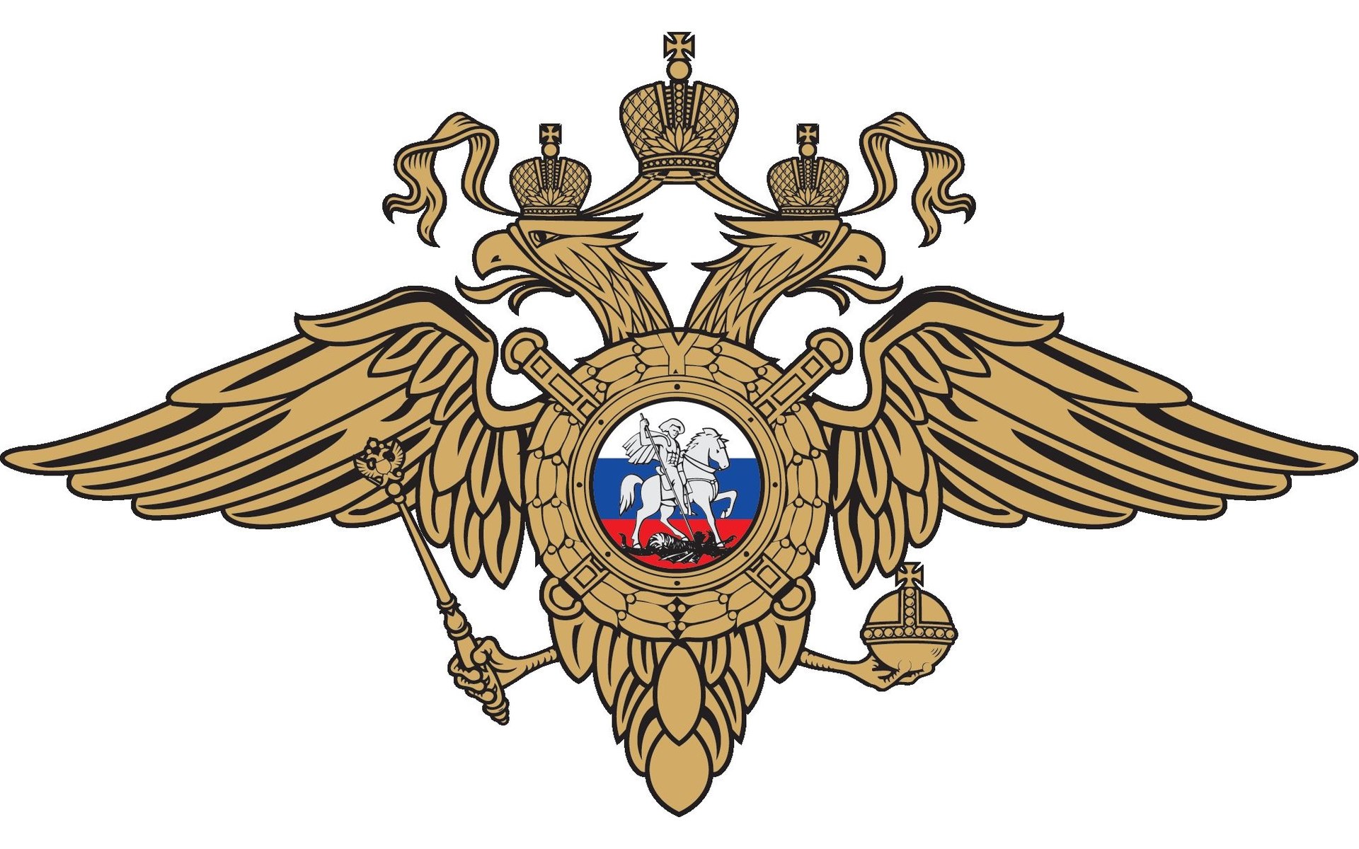 Эмблемы полиции МВД России